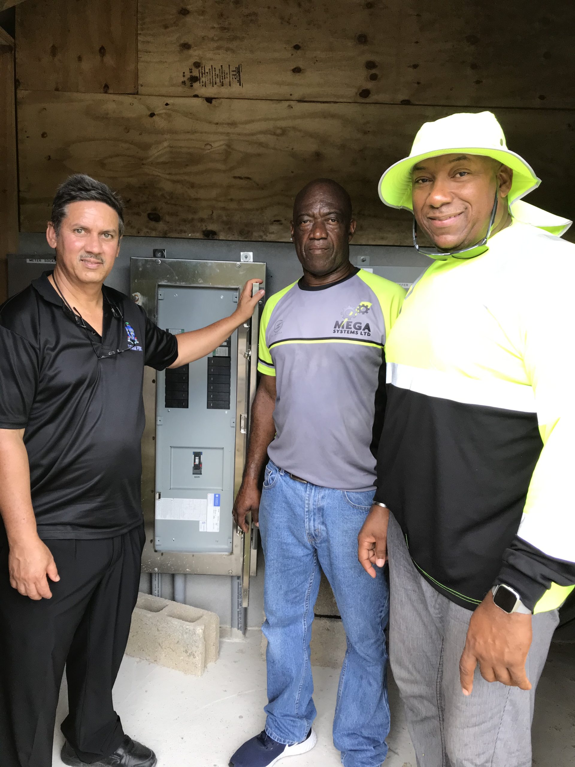 Refrigerated Container Plugs in Little Cayman Port Authority of the