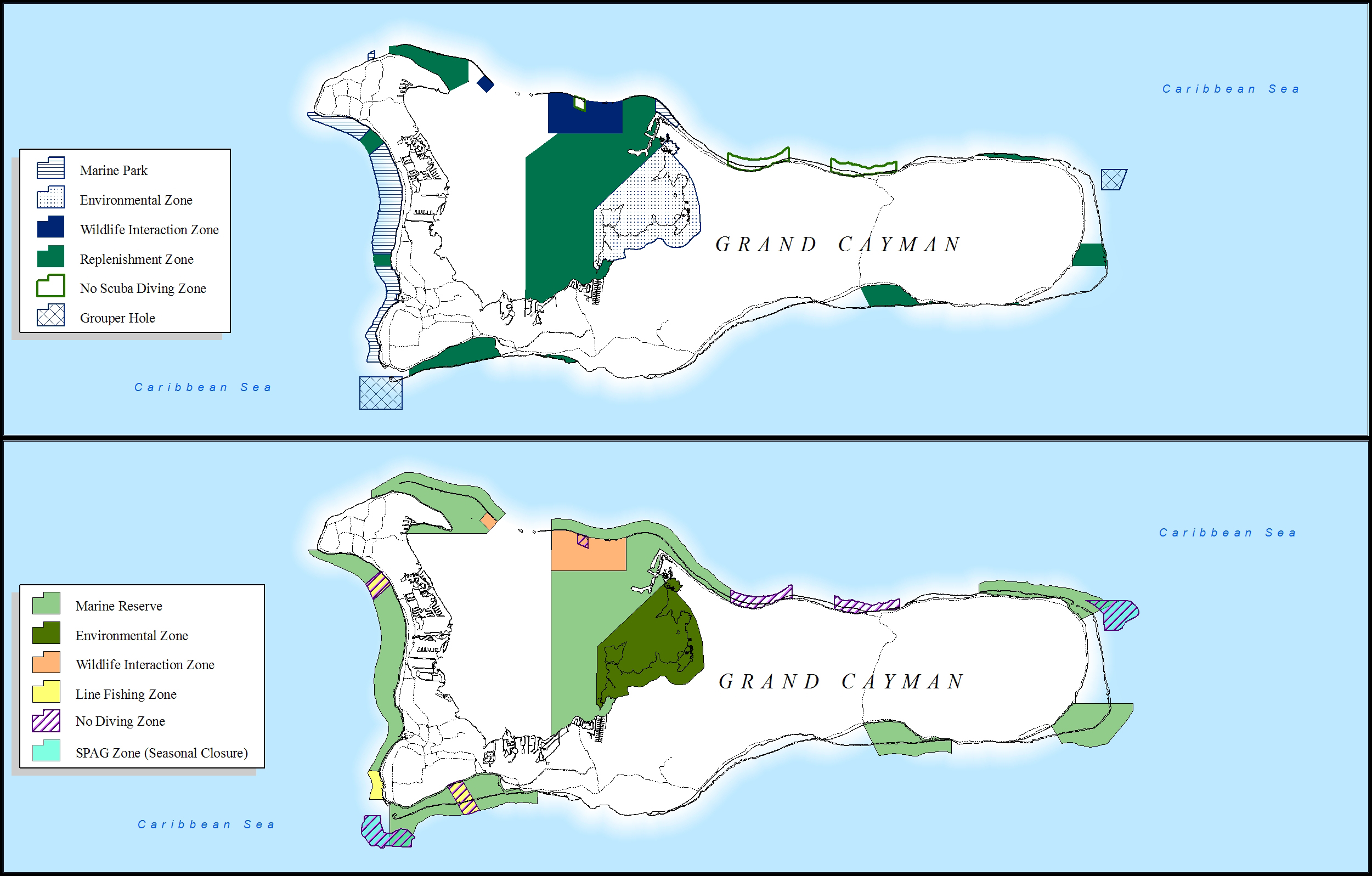 Grand Cayman Nautical Chart